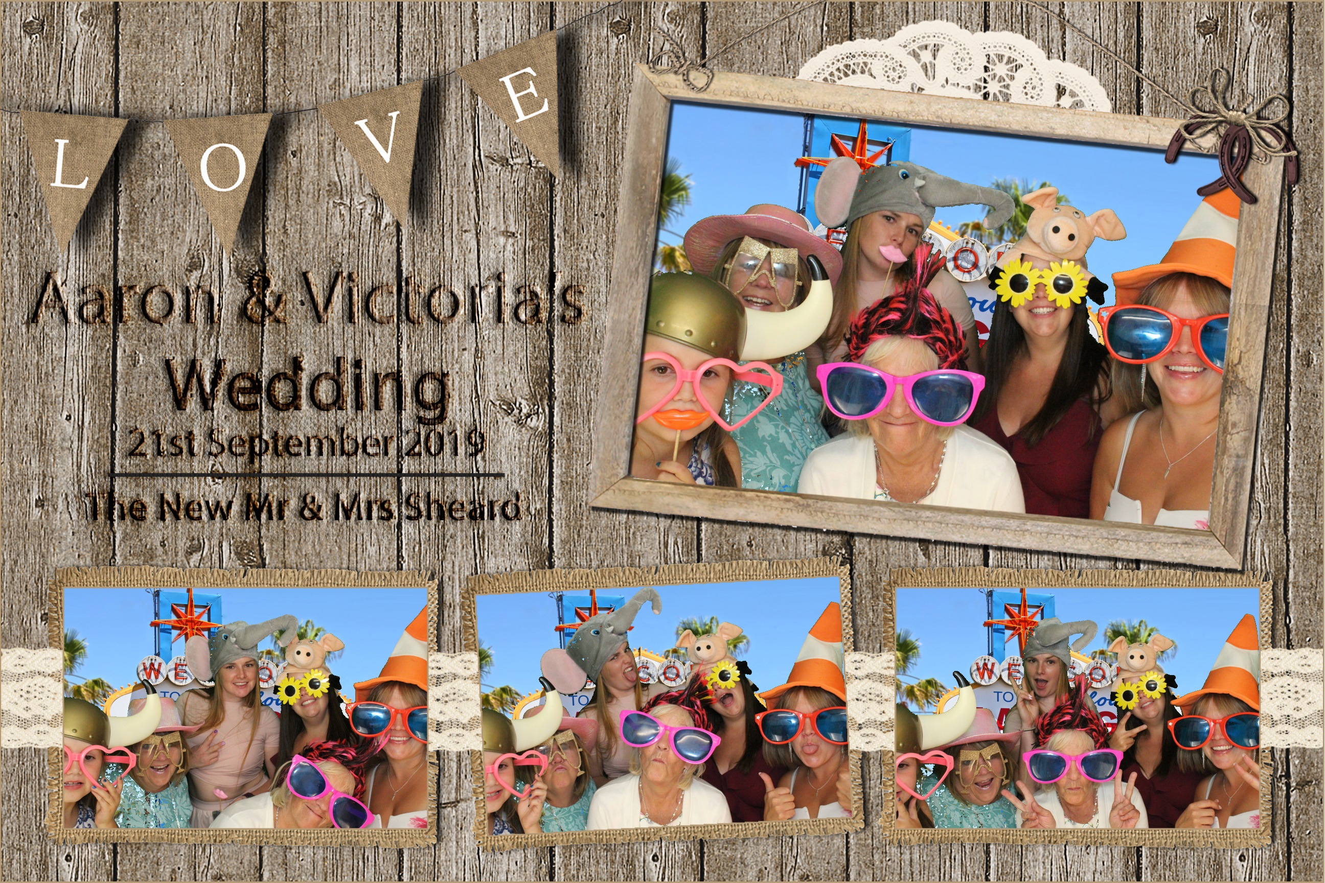 Aaron & Victoria's Wedding  | View more photos from the event at images.mobile-photo-booth.com/u/MobilePhotoBoothUK/Aaron-Victorias-Wedding